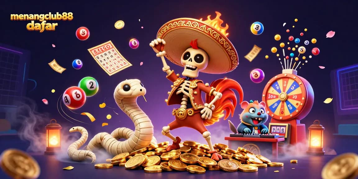 Celebrate exciting wins with menangclub88 daftar on a vibrant gaming platform, featuring captivating characters and lively action.