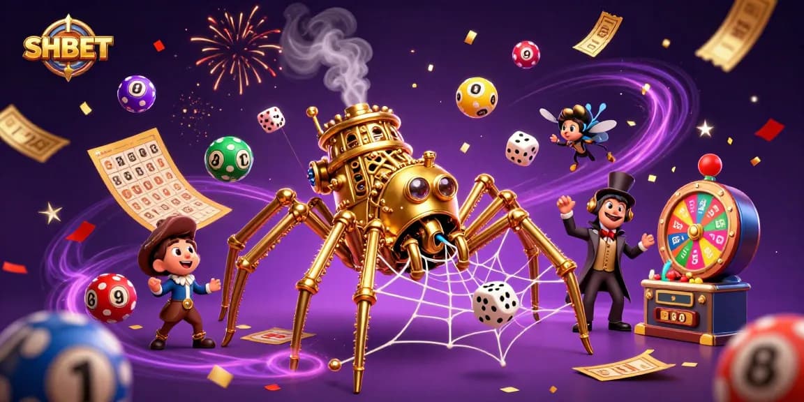 SHBET offers a vibrant 3D casino experience with thrilling lottery surprises and exciting game elements.