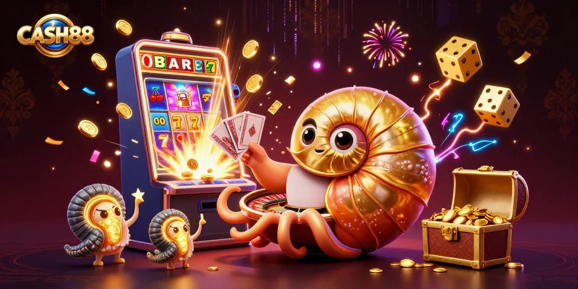 Experience the vibrant thrills of CASH88's casino adventure with dynamic jackpots and vivid gameplay elements.