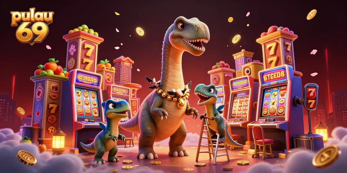Pulau 69 screens dynamic slot machines with lively characters and rich casino elements.