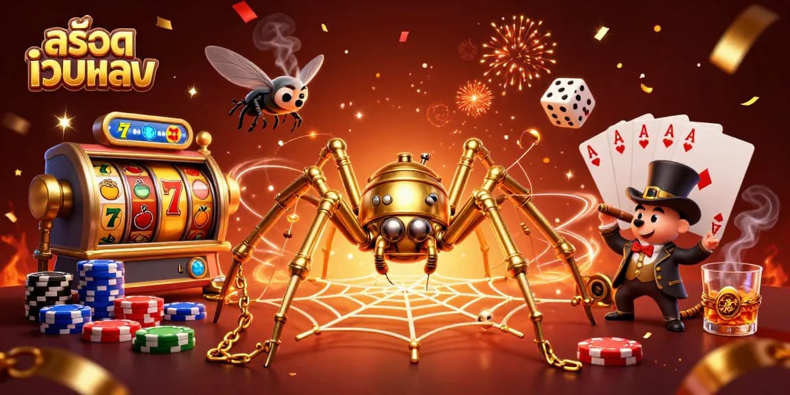 สล็อตเว็บตรง ปั่นสล็อตในภาพ 3D ที่ล้อมรอบด้วยเงินรางวัลและคาแรคเตอร์การ์ตูน