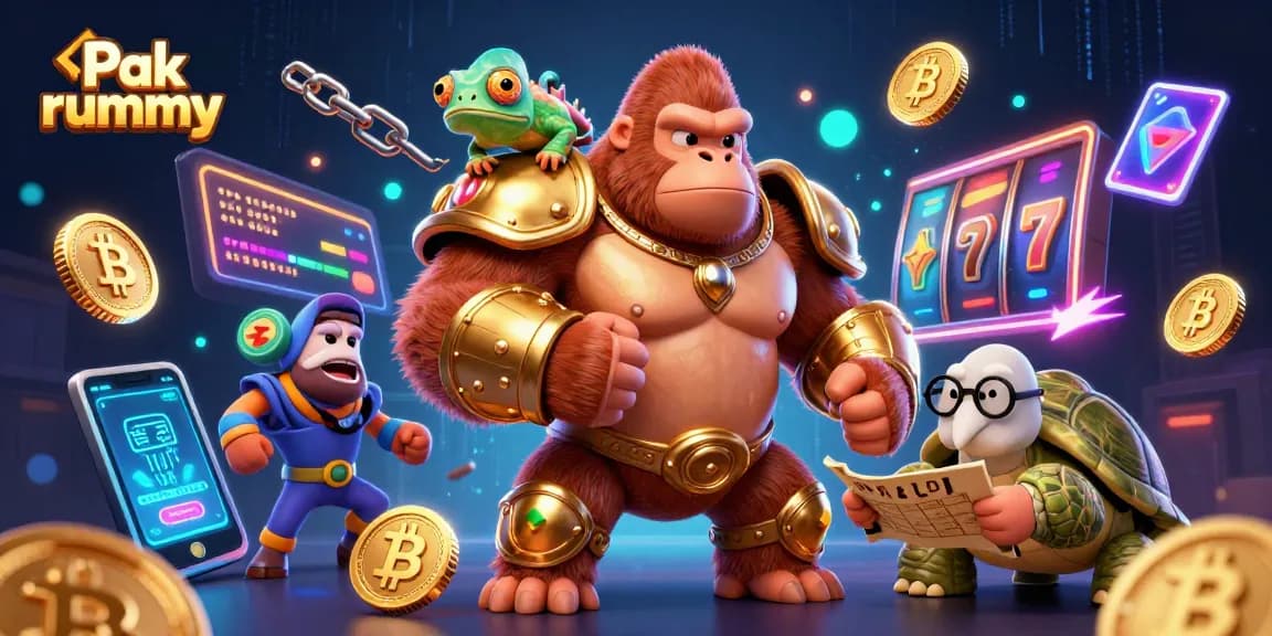 Play Pak rummy with a vibrant, engaging 3D scene featuring exciting casino elements.