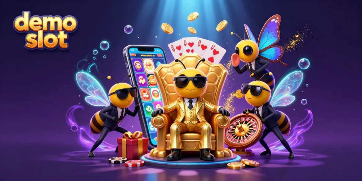 Experience thrilling demo slot action with a mob boss and vibrant casino elements in a dynamic 3D scene.