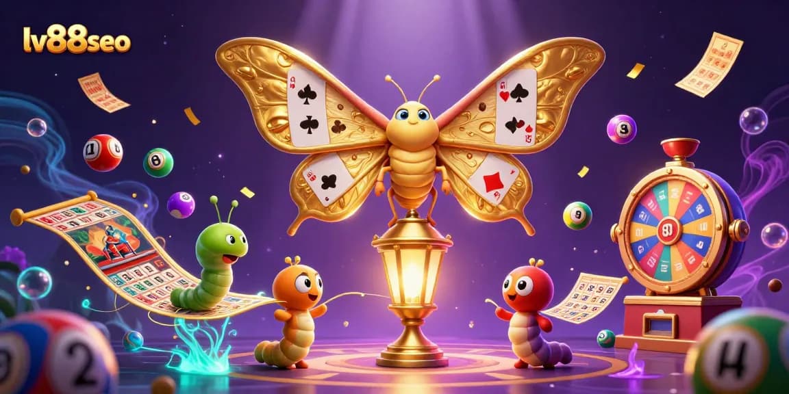 Experience winning with lv88seo in a vivid casino scene filled with games and energy.