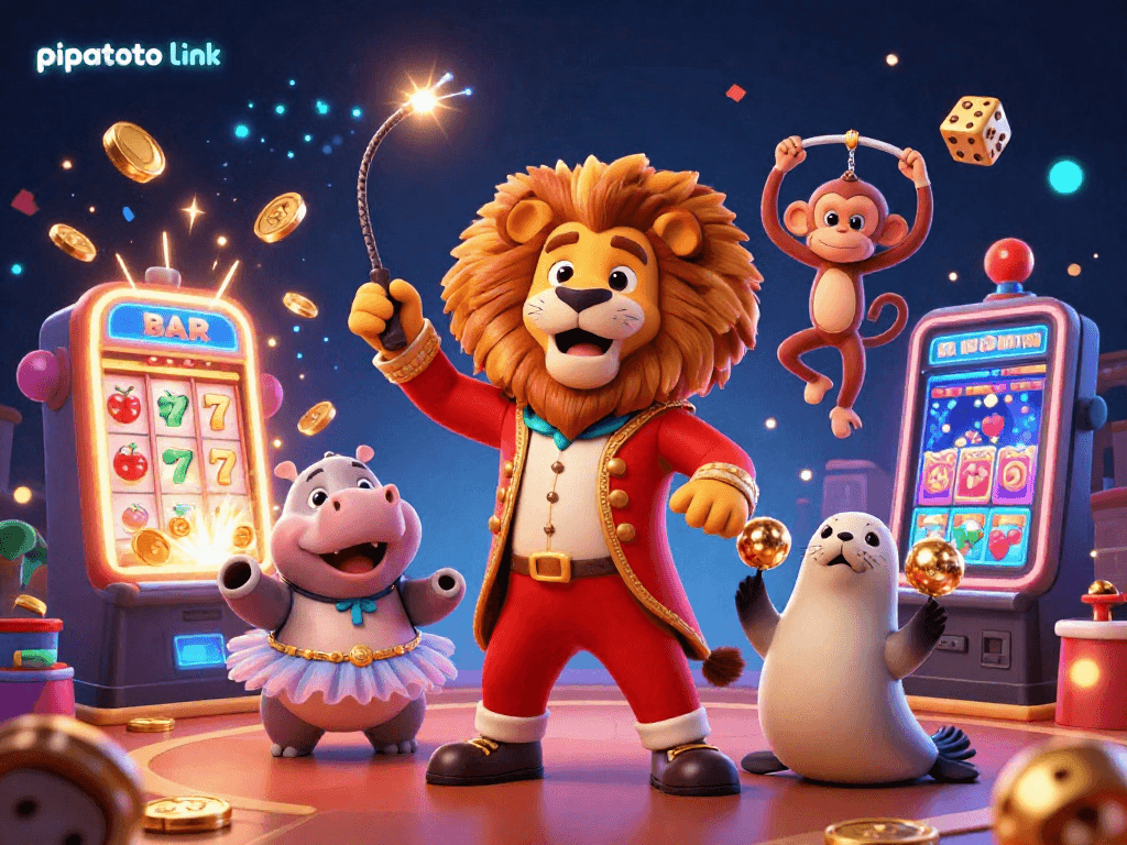 Experience the excitement of pipatoto link as vibrant casino elements burst with energy and joy.