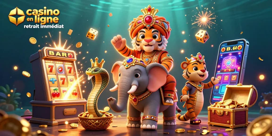 Découvrez des gains palpitants au casino en ligne retrait immédiat avec des scènes de jackpot vibrantes et des éléments de jeu brillants.