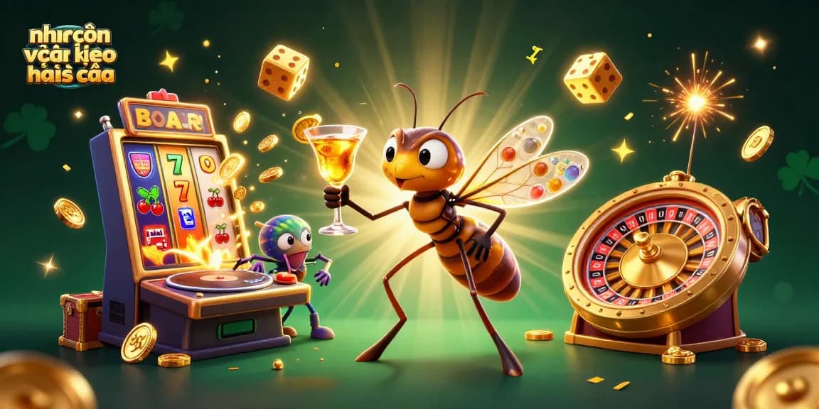 Experience winning strategies of nhận định kèo nhà cái with engaging 3D casino scene featuring vibrant characters and dynamic elements.