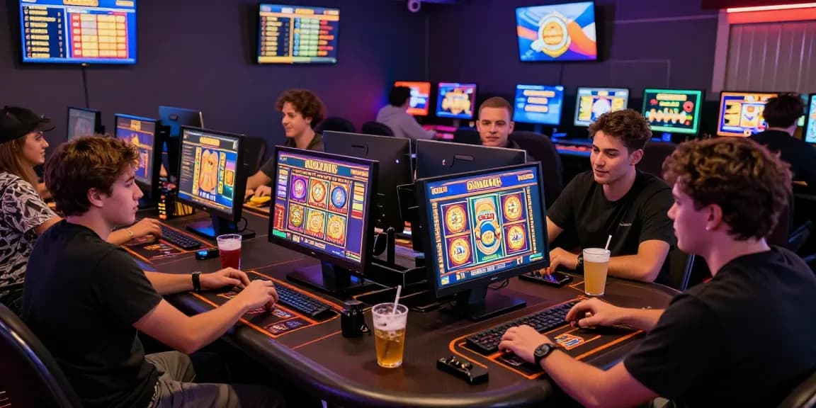 Pengalaman bermain slot gacor yang menyenangkan di kasino online dengan teman.
