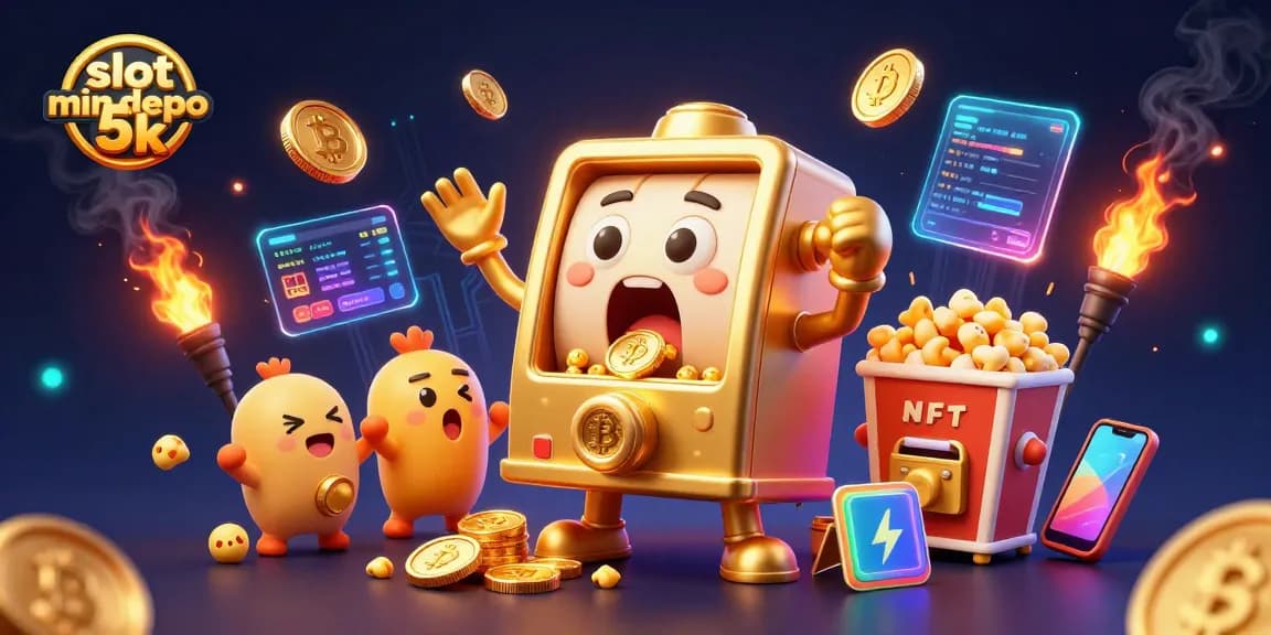Experience excitement with slot min depo 5k while winning big from a golden slot machine jackpot!