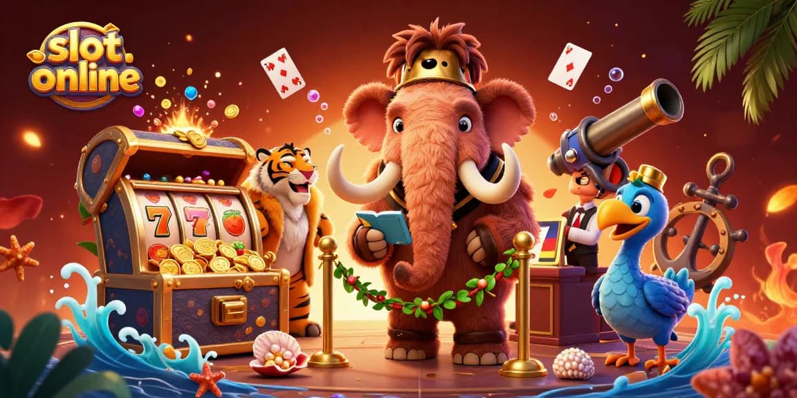 Menangkan slot online dengan pemandangan kasino unik yang menggembirakan.