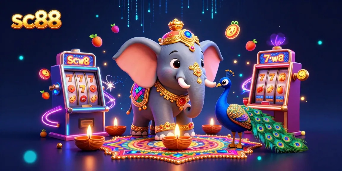Play dynamic slots and win big at SC88 with colorful characters and vibrant casino elements