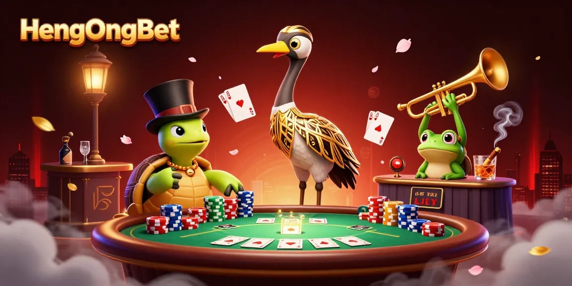 Experience captivating gameplay at HengOngBet with vibrant casino elements and engaging characters.