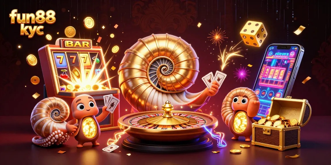 Khám phá trải nghiệm cá cược hấp dẫn với Fun88 KYC qua hình ảnh trực quan và sống động này.