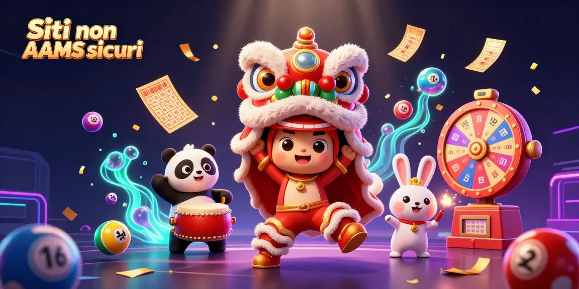 Gioca sui Siti non AAMS sicuri e goditi giochi di lotteria dinamici con momenti indimenticabili!