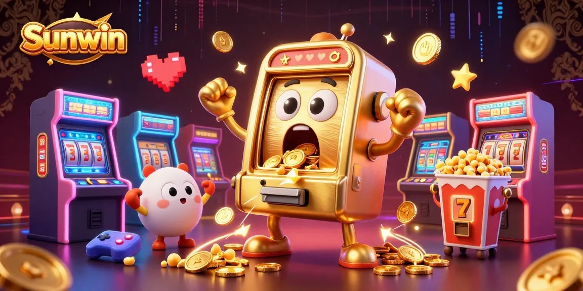 Spin to win big on Sunwin's thrilling slot games amidst cheering baby machines!