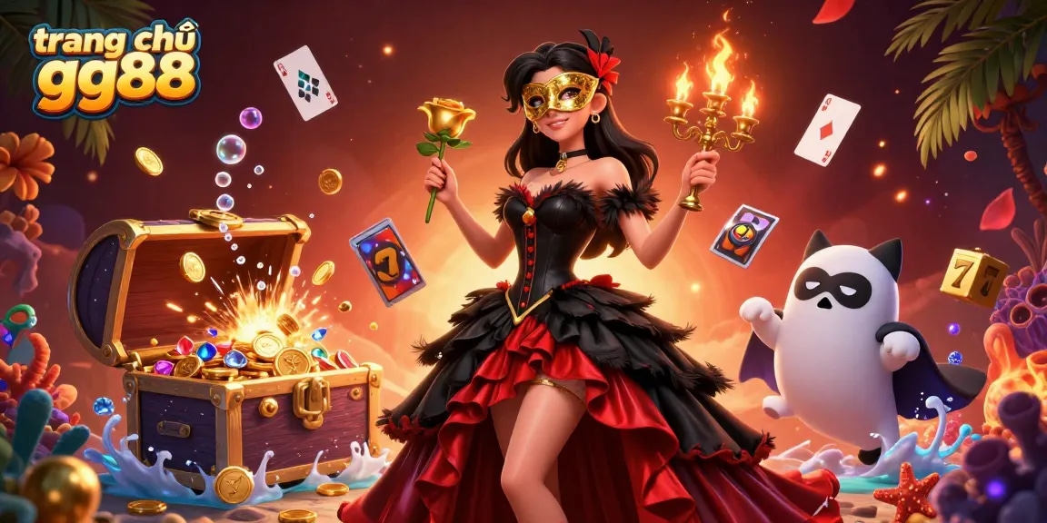 Engage with the dynamic gaming elements on trang chủ gg88 featuring vibrant characters and casino themes.