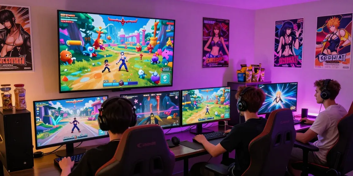 Dynamic online gaming environment showcasing engaging gay ecchi game characters and vibrant gameplay.