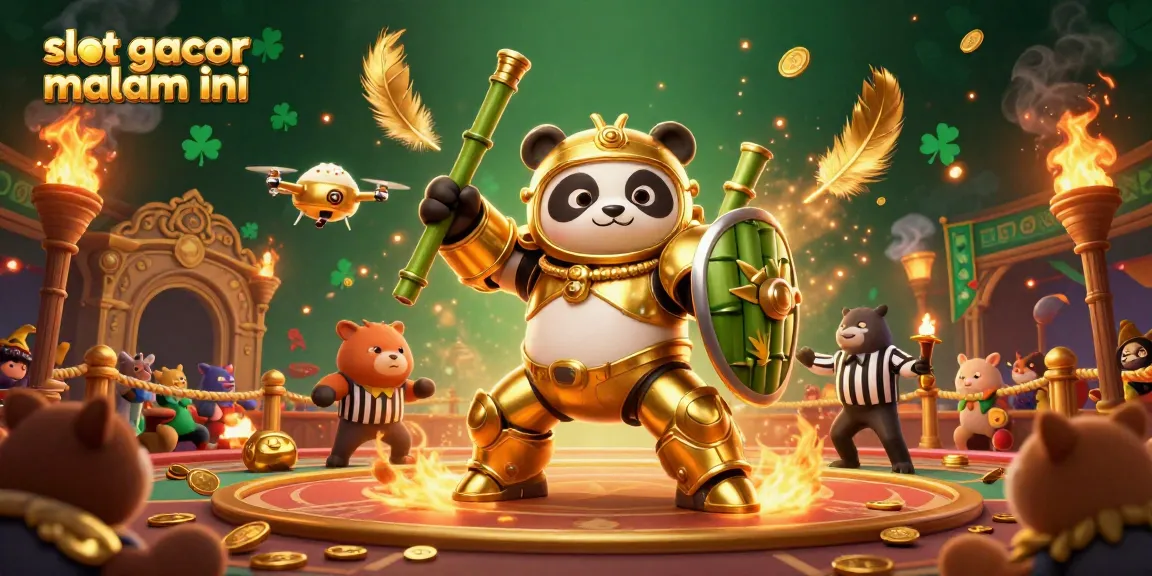 Rasakan keseruan bermain slot gacor malam ini dengan atmosfer kasino yang meriah dan elemen menarik lainnya.