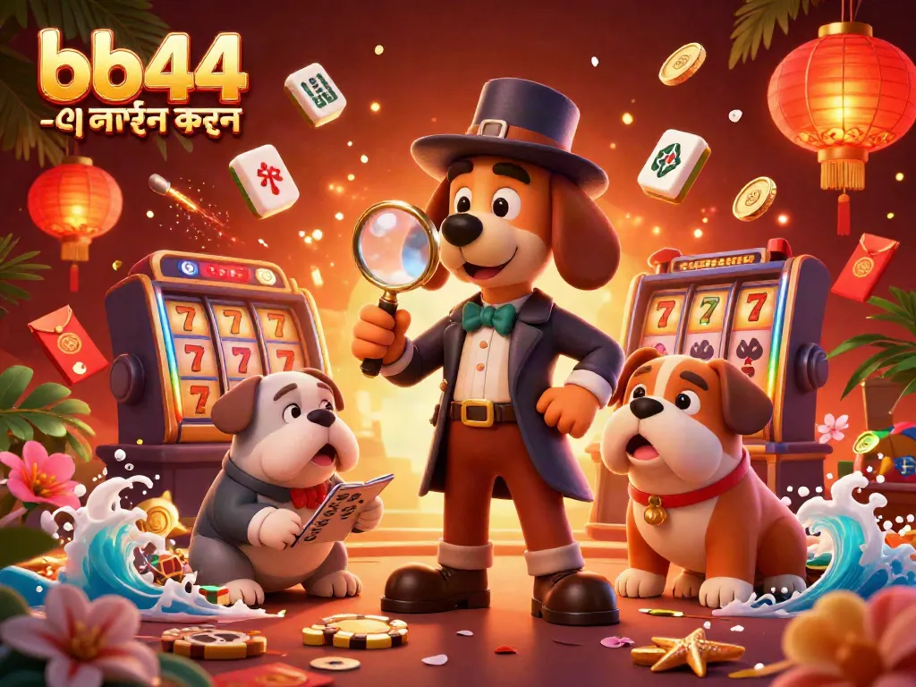 Experience exciting gameplay at bb44 -এ লগইন করুন with a vibrant casino scene featuring animated characters and colorful casino elements.