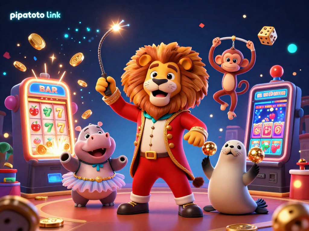 Experience the excitement of pipatoto link as vibrant casino elements burst with energy and joy.