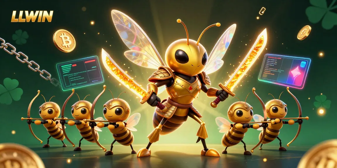 Engage with LLWIN's vibrant casino adventures featuring our unique 3D characters in a thrilling illustration.