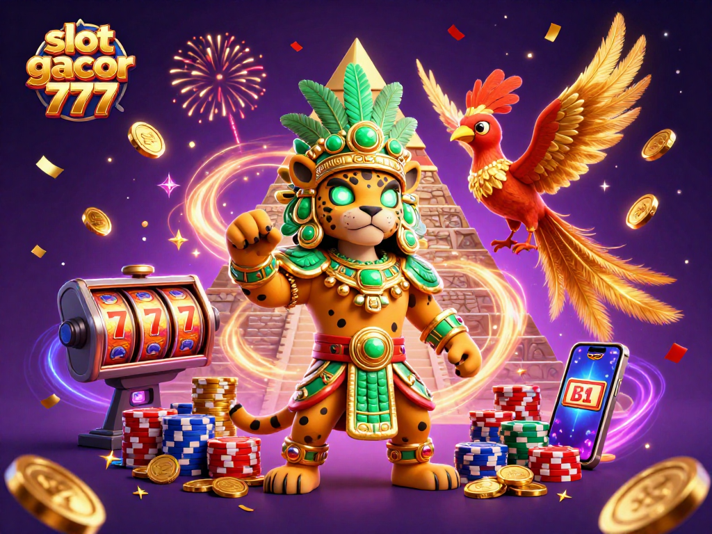 Experience thrilling wins with slot gacor 777 featuring vibrant symbols and rich casino elements.