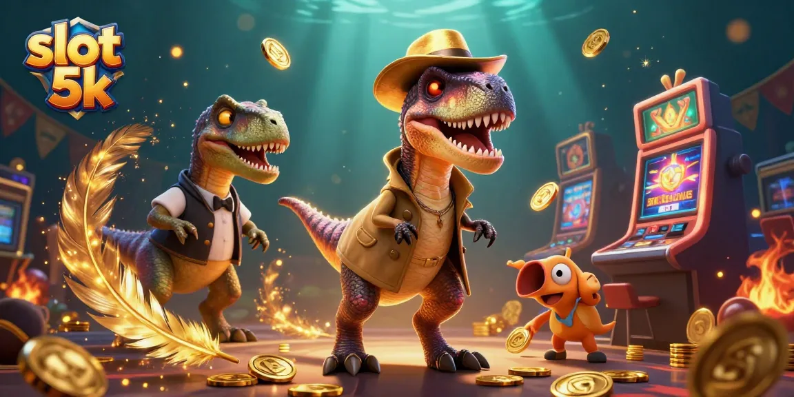 Menangkan jackpot dengan slot 5k yang menggiurkan sambil menghadapi pemilik kasino prasejarah!